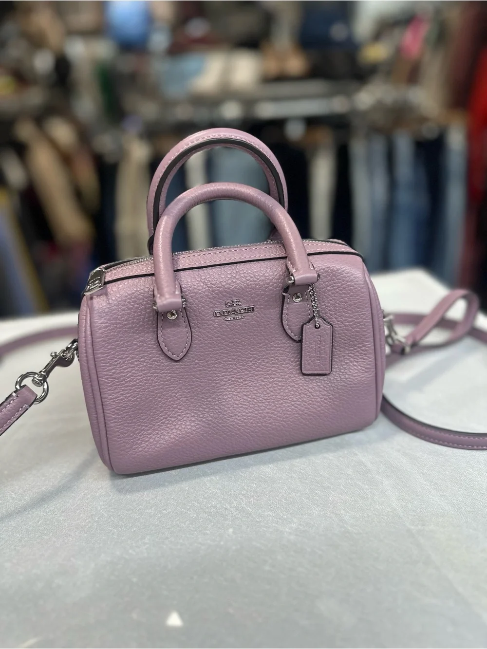 Coach MINI ROWAN CROSSBODY BAG new no tag .